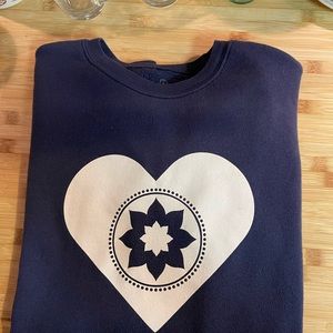 Club Pilates Heart Sweatshirt “I’d Rather be Doing Pilates”
